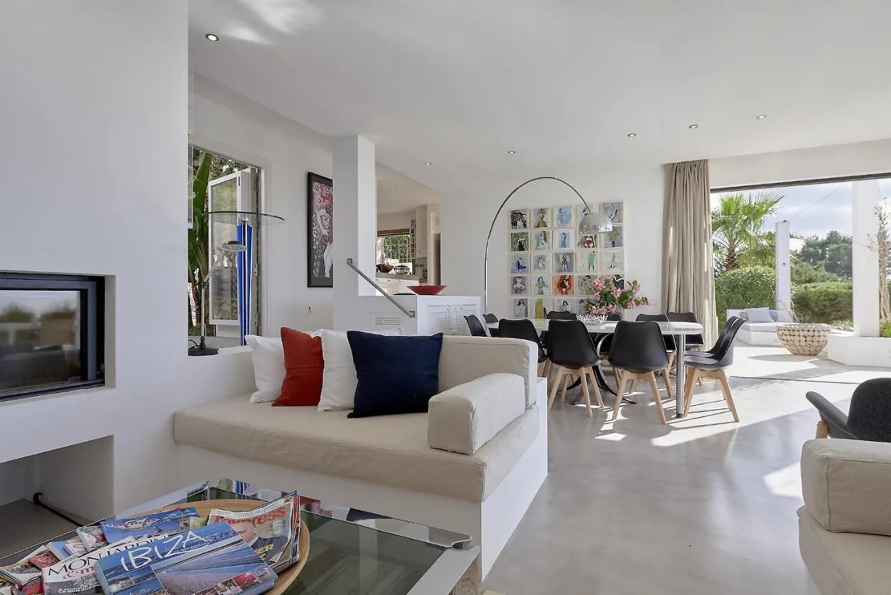 Deluxe Ibizan Retreat Stunning Sea Views Can Juana 6 Bedroom A Short Drive To The Beach San Jose Villa