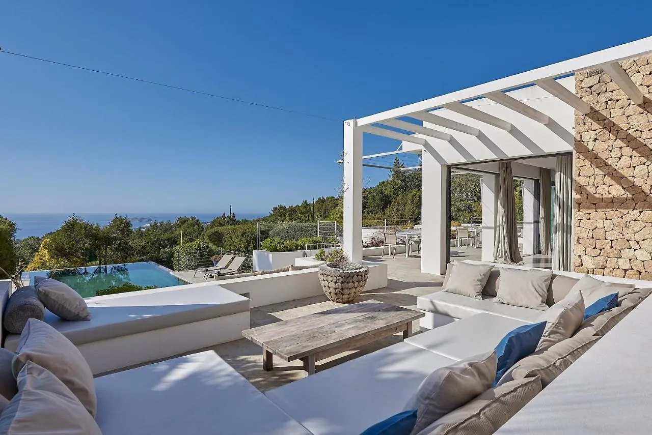 Deluxe Ibizan Retreat Stunning Sea Views Can Juana 6 Bedroom A Short Drive To The Beach San Jose San José